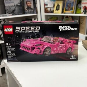 LEGO Speed Champions Fast & Furious Pink Car NWT